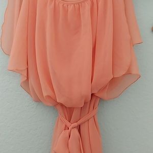 Forever 21 peach dress